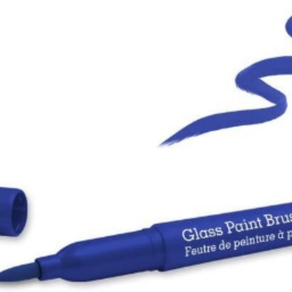 Glass Paint Brush Marker, Permanent Color - Picture 3 of 4